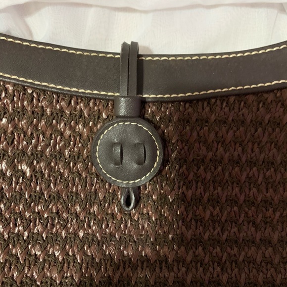 Etienne Aigner Natural fiber brown cross body bag - Picture 2 of 11